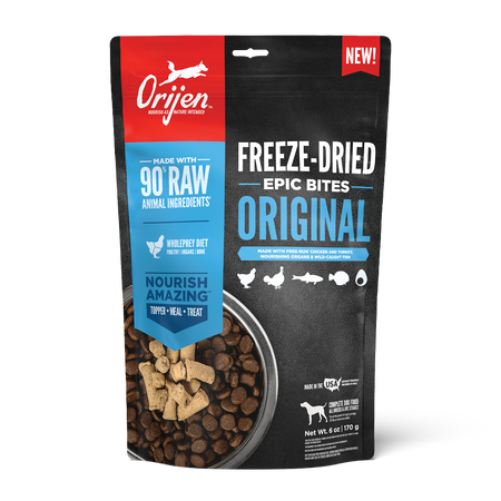Original Epic Bites Freeze Dried Food Toppers ORIJEN